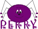 Perry - purple spider