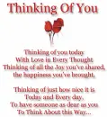 Thinking Of You