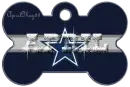 dallas cowboys dog bone tag april
