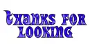 Thanks for looking