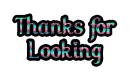 Thanks for looking