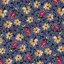 blueblueblue floral