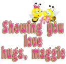 bees showing love maggie