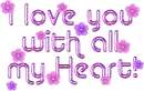 Love with all my Heart