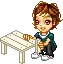 boy breaking table