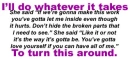 I'll do whatever it takes