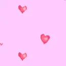 floating hearts