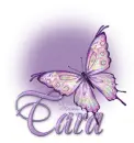 Butterfly Bling Purple Tara