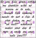 To All The Down Voters-Purple