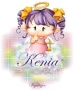 Little girl angel - Kenia