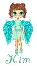 Kim-angel doll