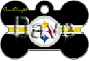 pittsburgh steelers dog bone tag dave