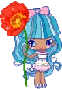 Doll blue