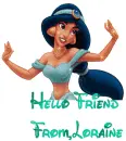 Jasmine with Saying