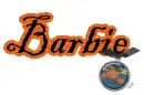 Barbie...cute black ribbon