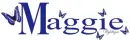 Blue Butterflies - Name - Maggie