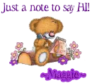 Just a note.. from Maggie