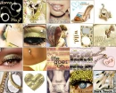  the golden glamour collage