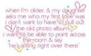 When I'm Older