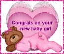 Congrats on your new baby girl
