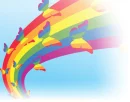 Rainbow Butterflies