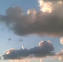 over the clouds