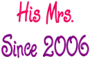 His Mrs.