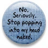 popping in my head button