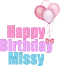 happy birthday missy