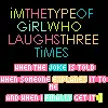 laugh 3 times