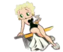 betty boop show off