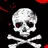 skull wit hate and love