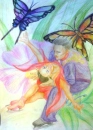 ice skating and butterflies