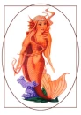 golden mermaid