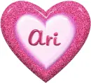 Glitter heart