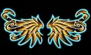 wings rainbow