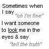 sometimes