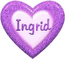 glitter heart