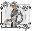 BLONDE IN SILVER
