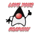 Love Your Graphic Thumbs up