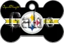 pittsburgh steelers dog bone tag gabe