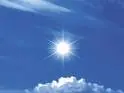 sun in the sky