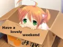 neko girl - have a lovely weekend