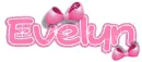 Evelyn... pink bows!