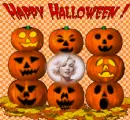 happy halloween pumpkin marilyn