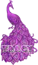 colorful peacock tracy