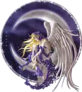 Angel in a globe