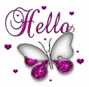 Hello~Hearts Butterfly