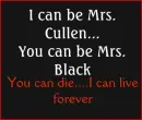 I can be Mrs.Cullen