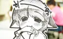 Boy eating Fish